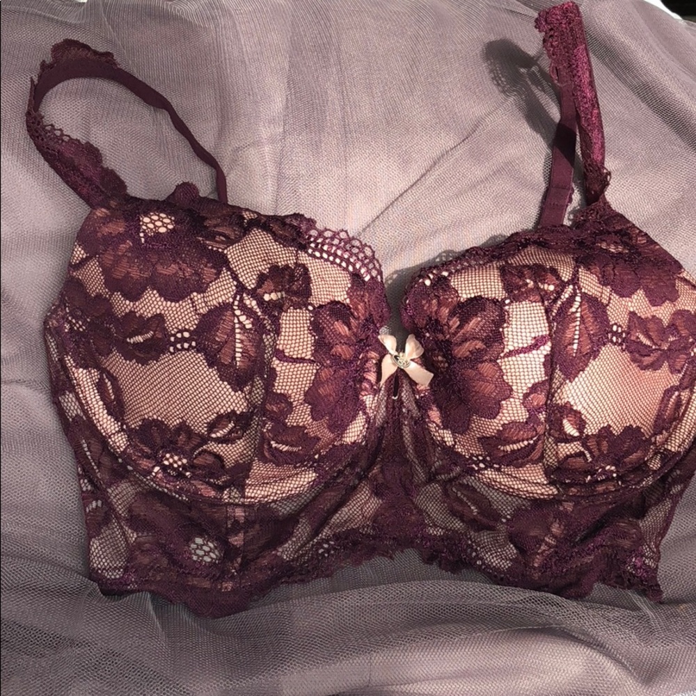 VS Eggplant Lace Body by Victoria